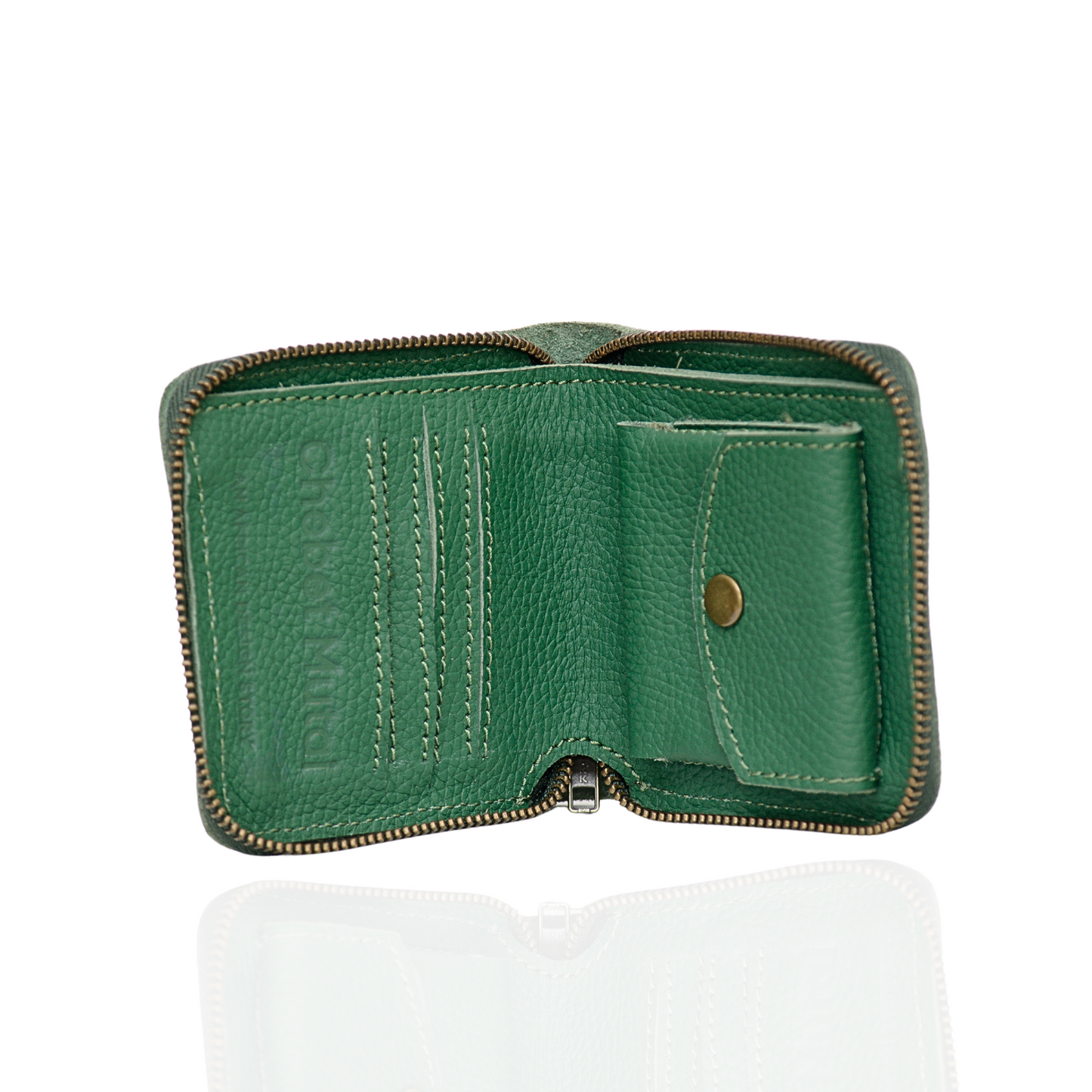 Ciru leather zip Wallets