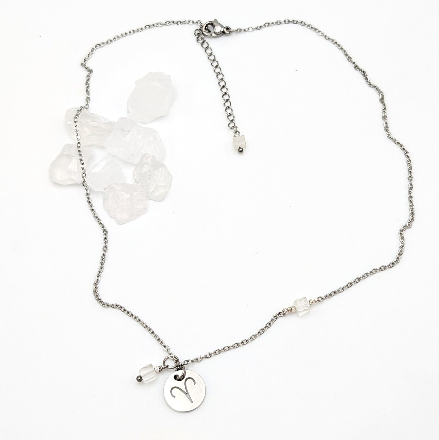 Zodiac Sign Necklace- Aries Mar 21- Apr 19