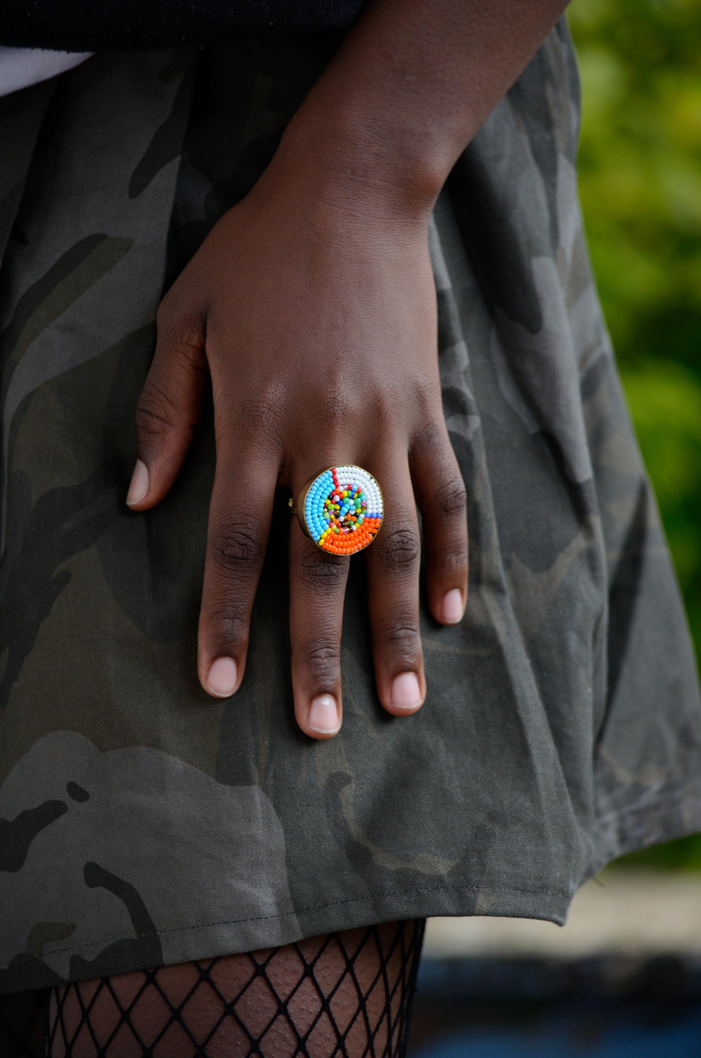 Chebet Mutai Beaded Ring
