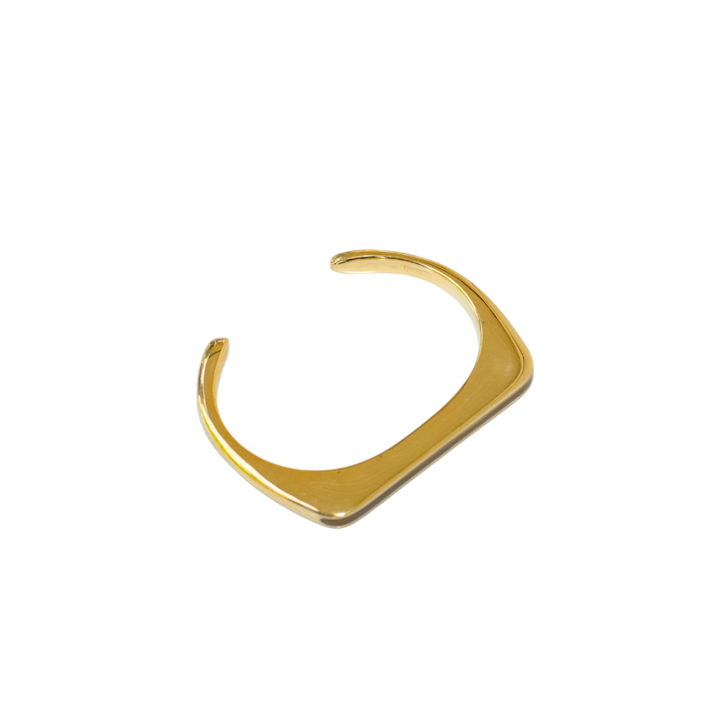 Brass Cuff Bracelet – Mwezi