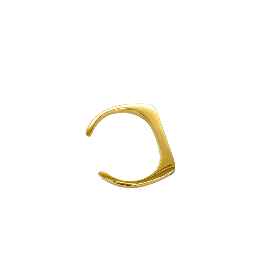 Brass Cuff Bracelet – Mwezi