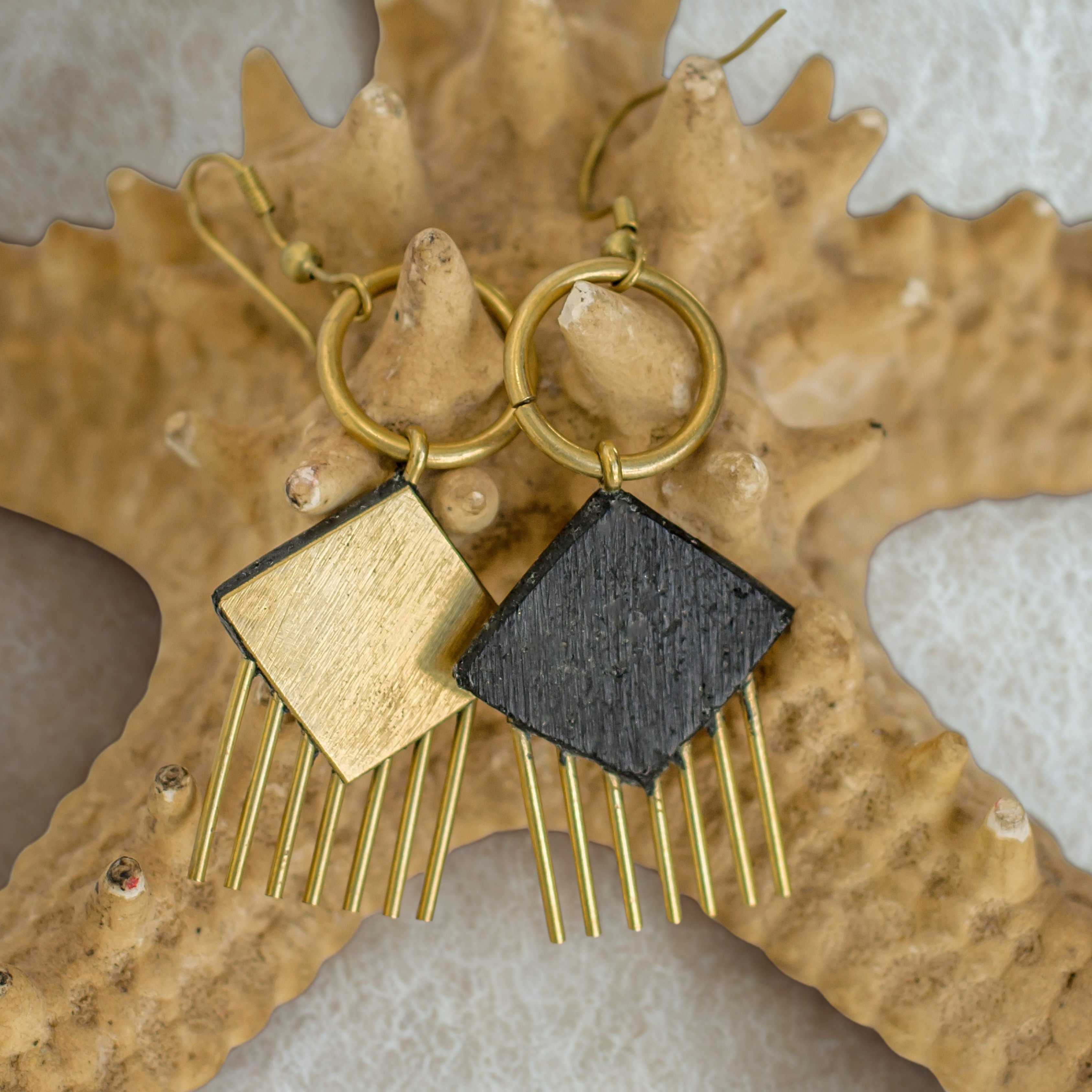 Diamond Fringe Earrings