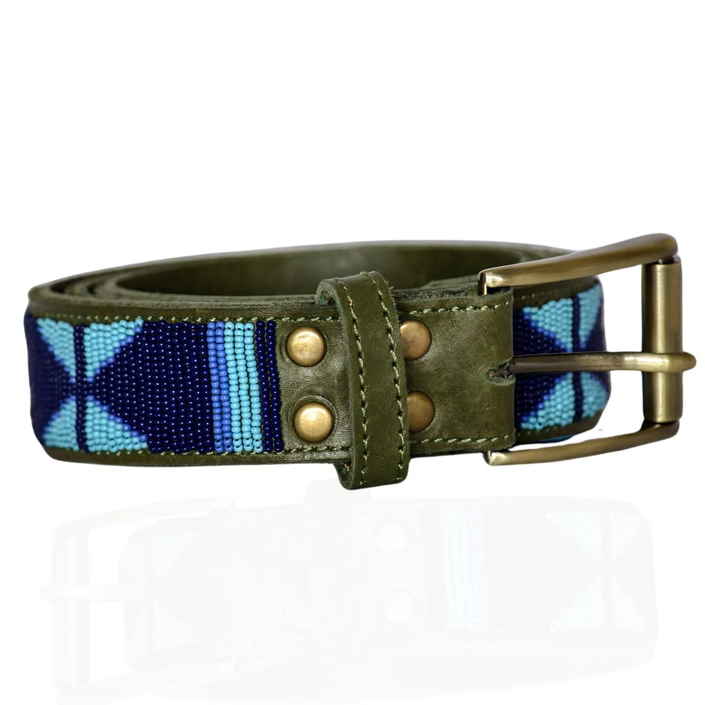 CUSTOM BEADED BELT