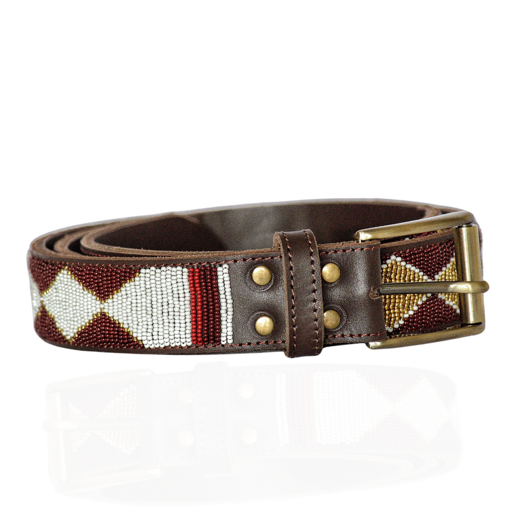 CUSTOM BEADED BELT