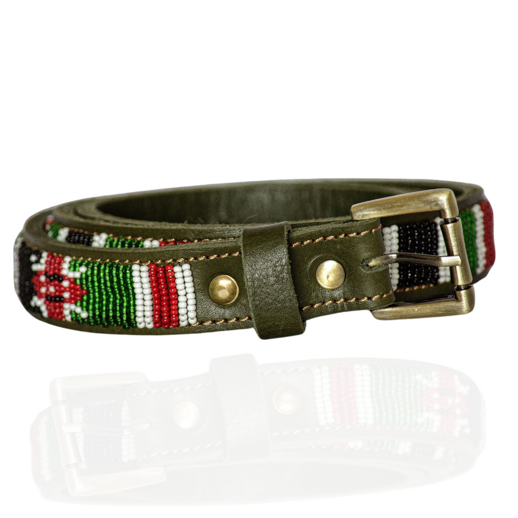 CUSTOM BEADED BELT