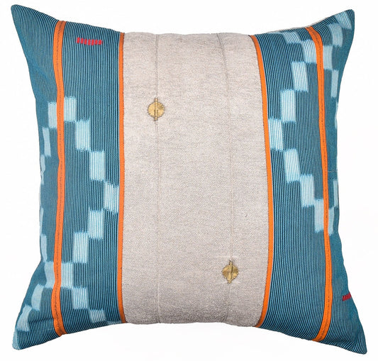 The Bassam | Baoulé Handwoven Cushion Cover