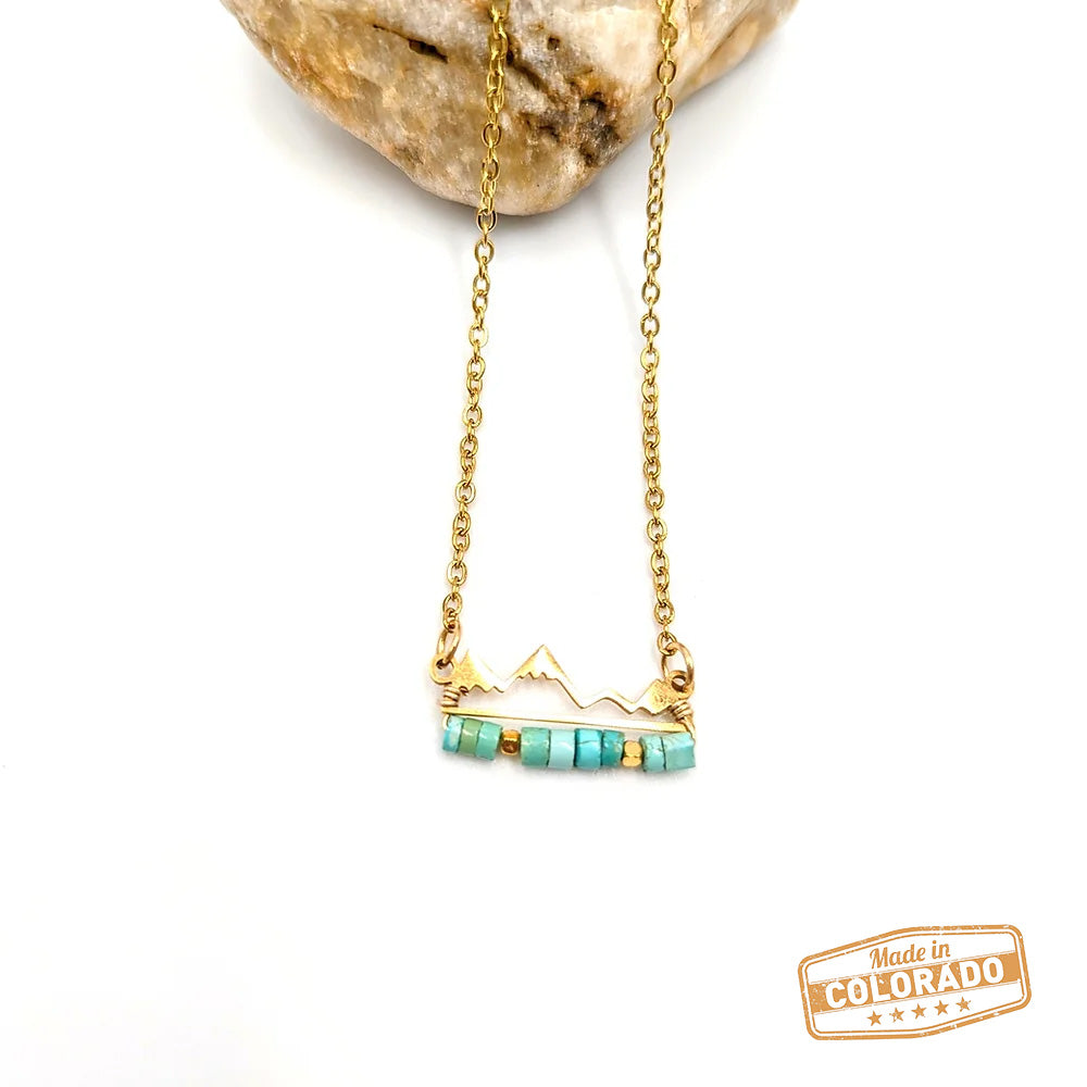 Colorado Mountain Necklace