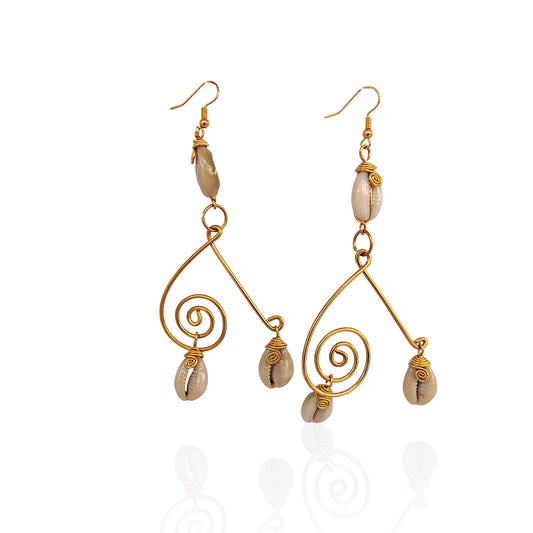 Cowrie Shell Earrings