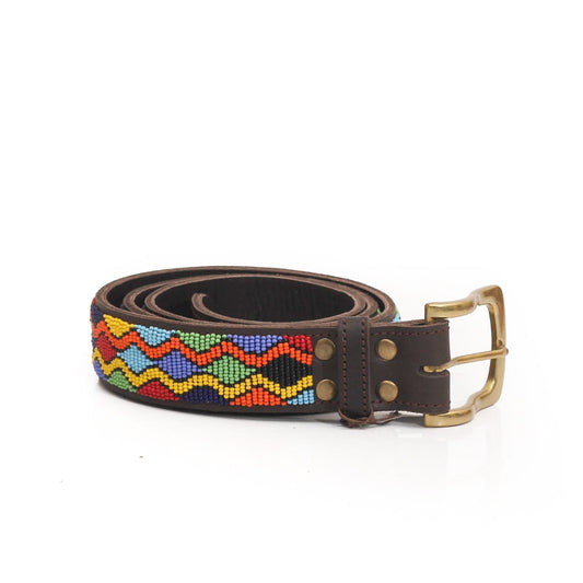 CUSTOM BEADED BELT