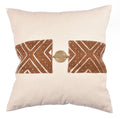 The Etta Ochre | Bogolan Handwoven Cushion Cover