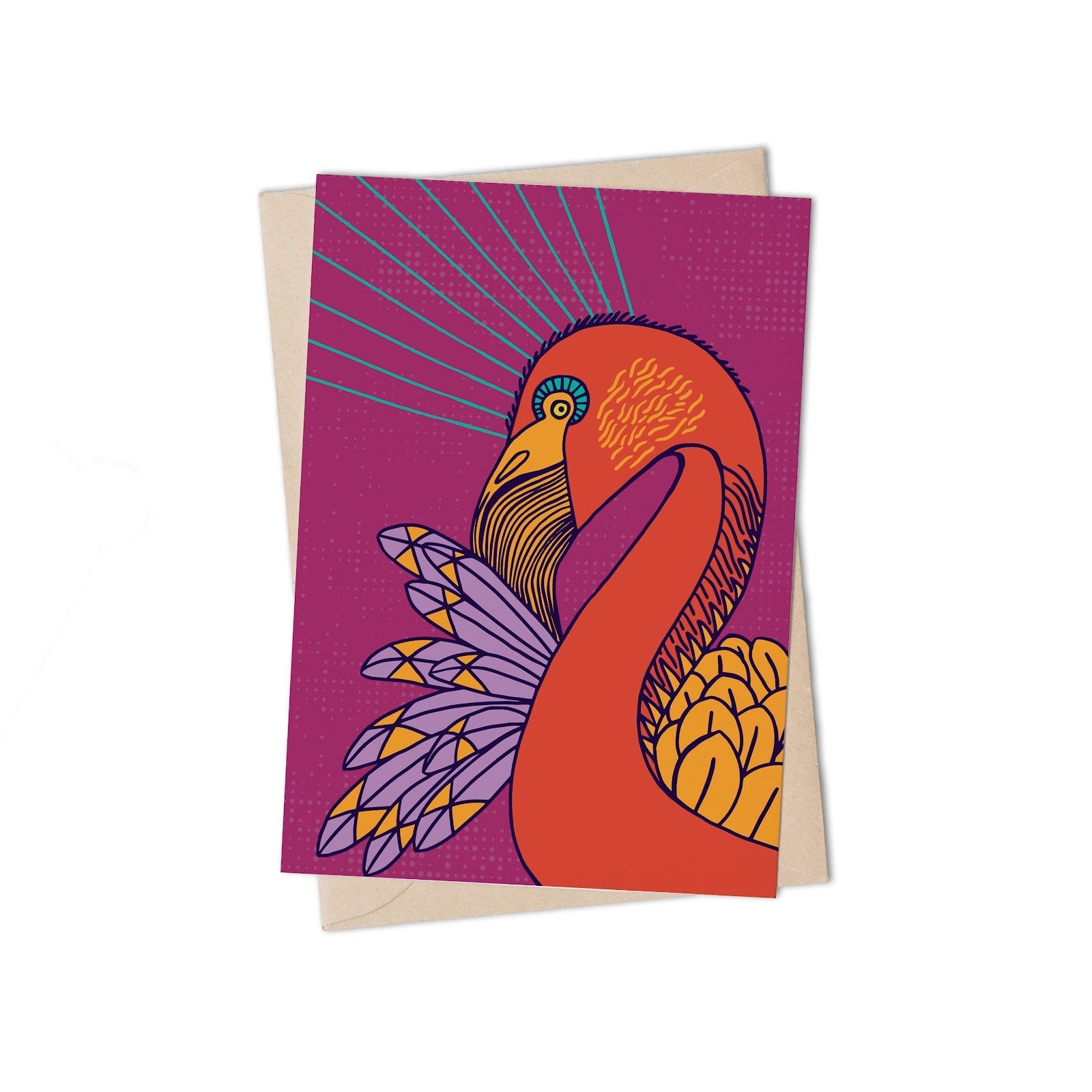 Greeting Cards - Flamingo