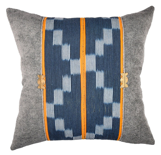 The Little Bangolo | Baoulé Handwoven Cushion Cover