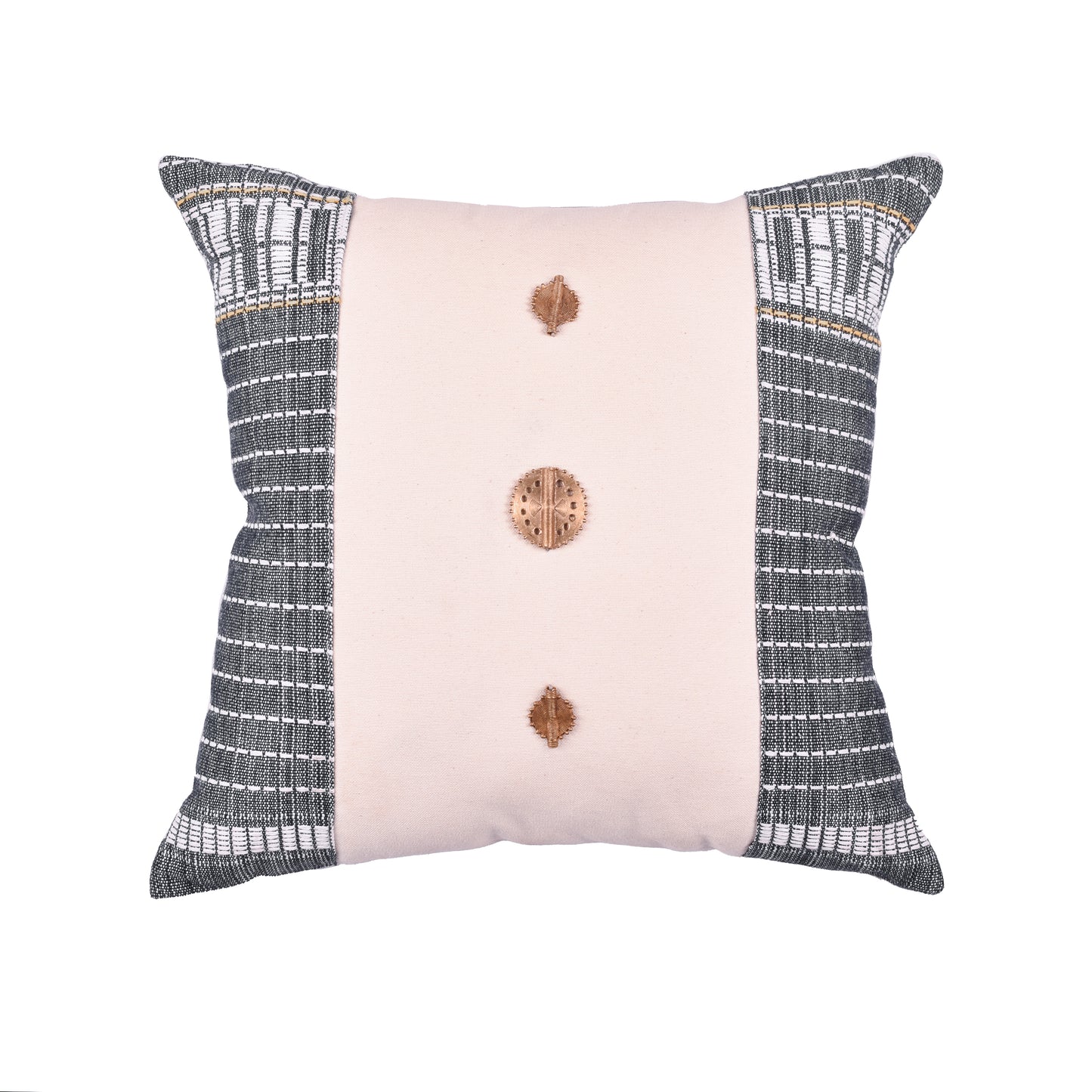 The Senufo Biege | Senufo Handwoven Cushion Cover