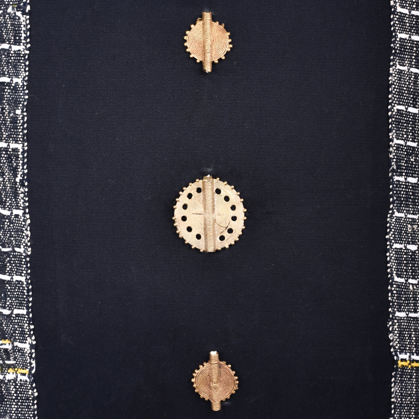 The Senufo Blue | Senufo Handwoven Cushion Cover