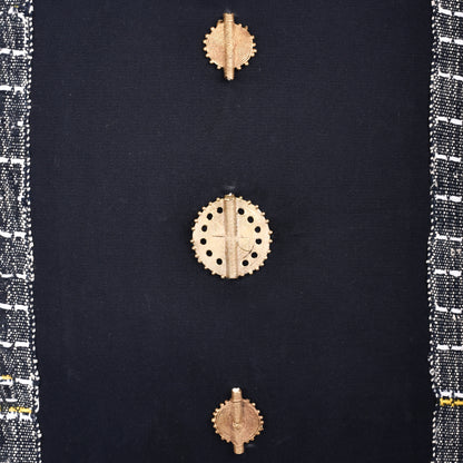 The Senufo Blue | Senufo Handwoven Cushion Cover