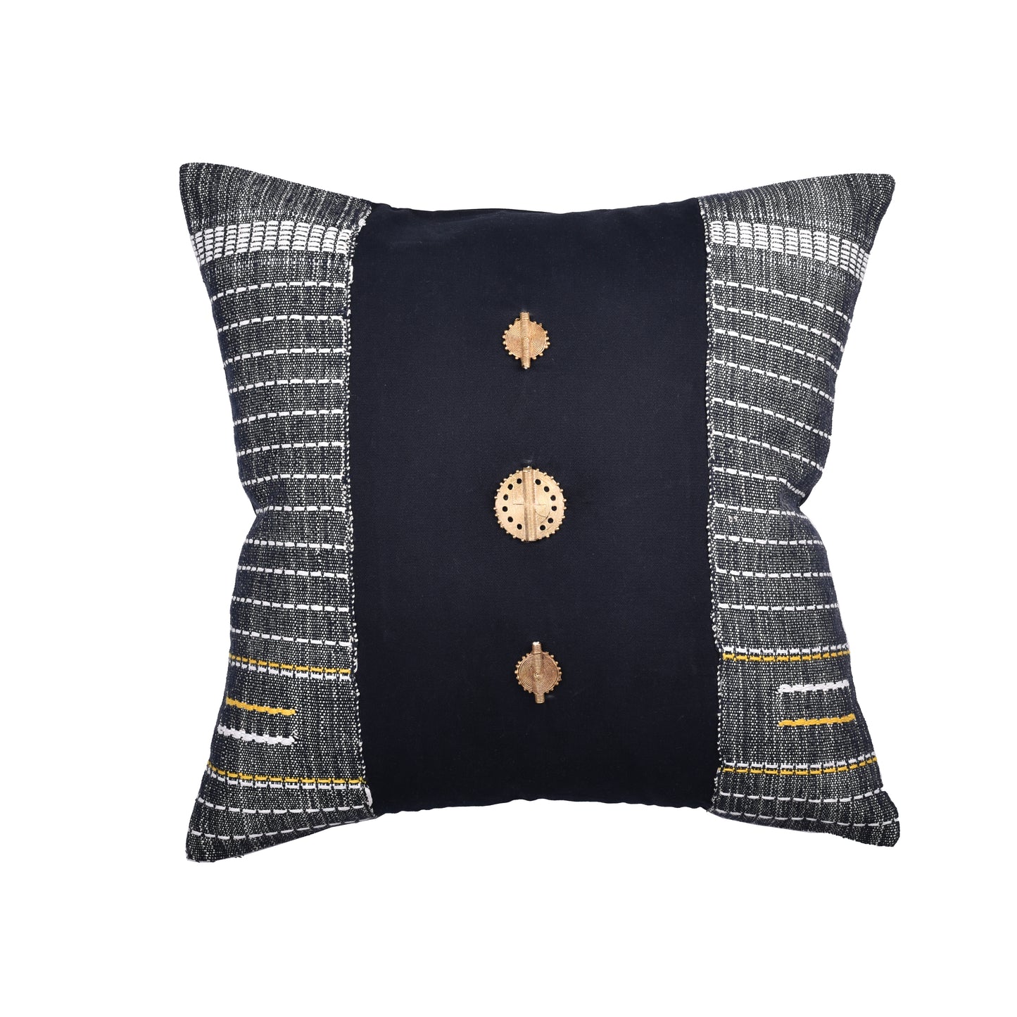The Senufo Blue | Senufo Handwoven Cushion Cover