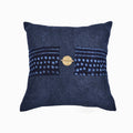 The Etta Indigo | Bogolan Handwoven Cushion Cover
