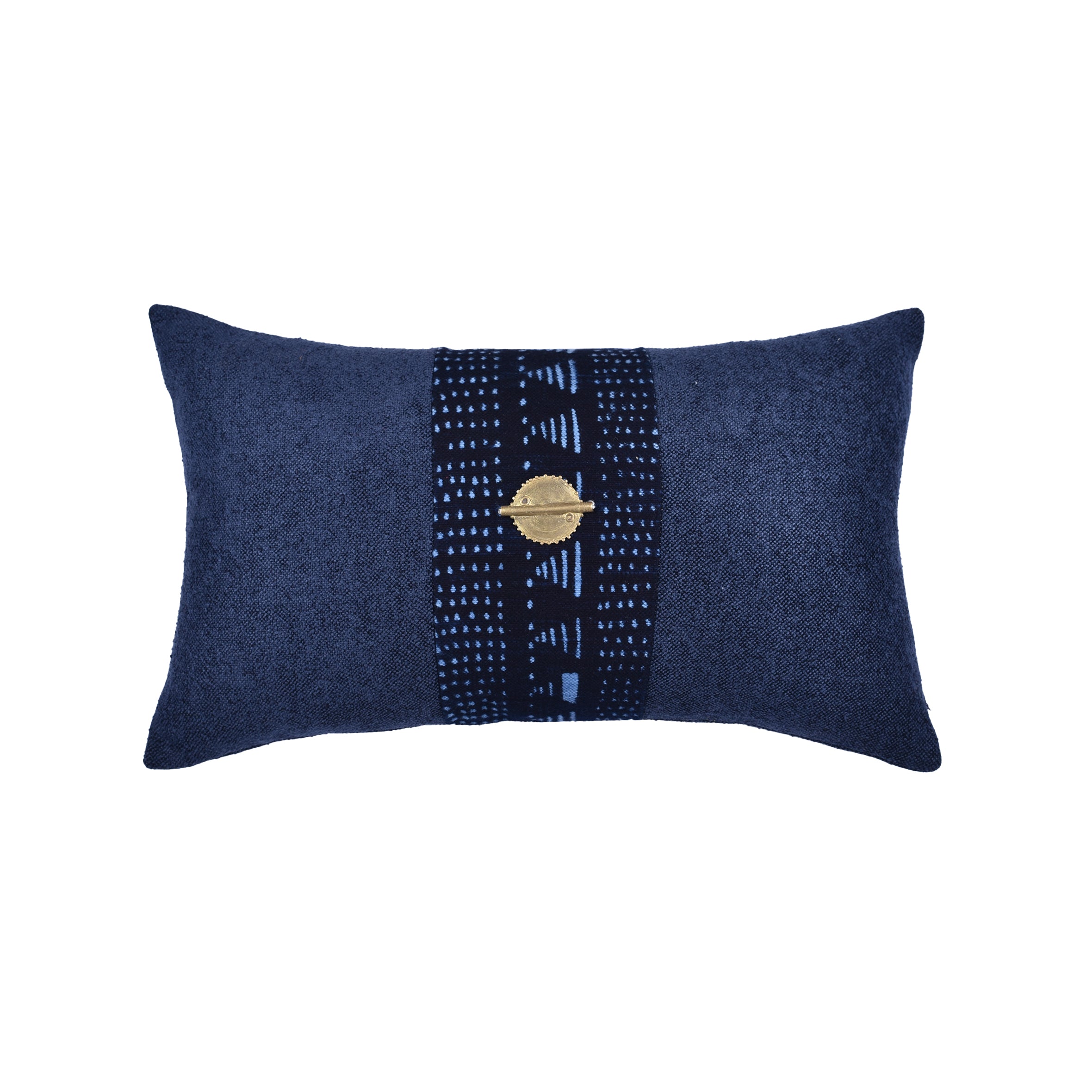 The Bis Ochre | Bogolan Handwoven Cushion Cover