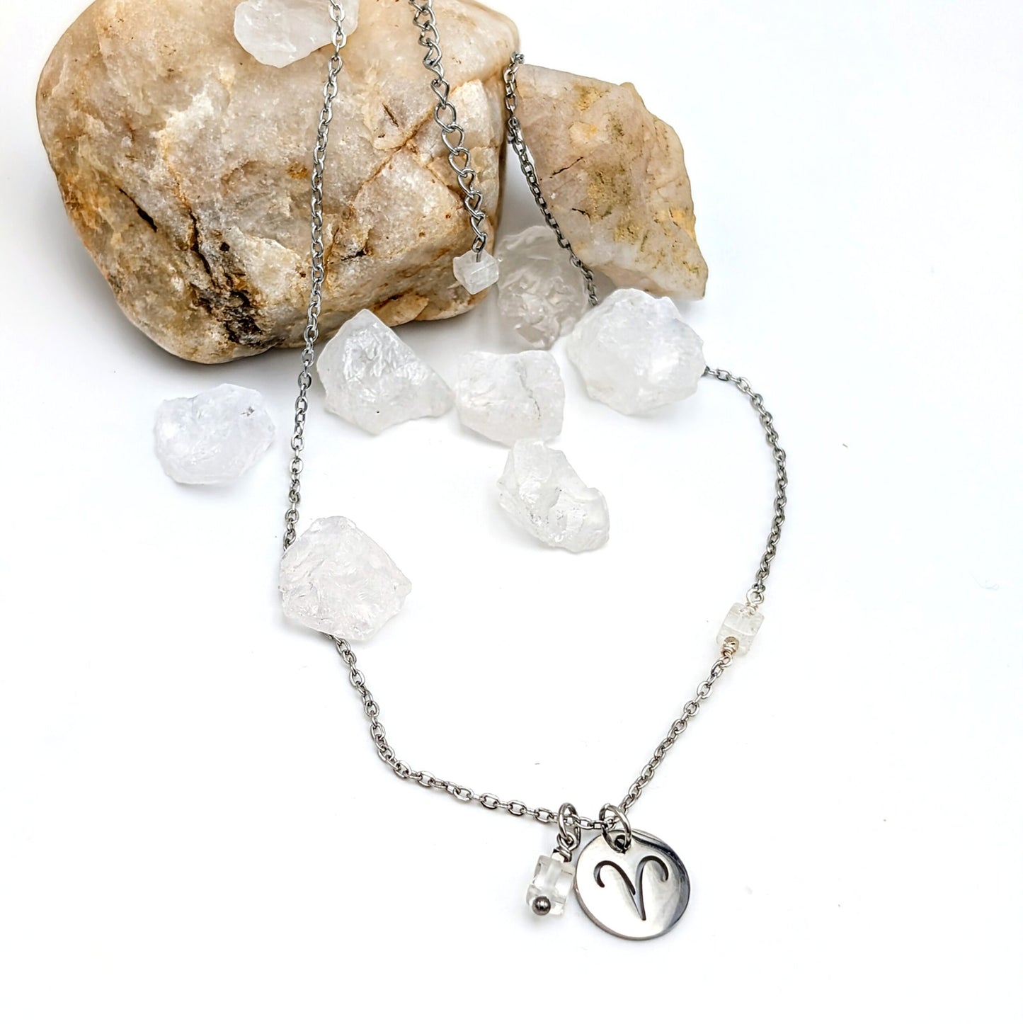 Zodiac Sign Necklace- Aries Mar 21- Apr 19