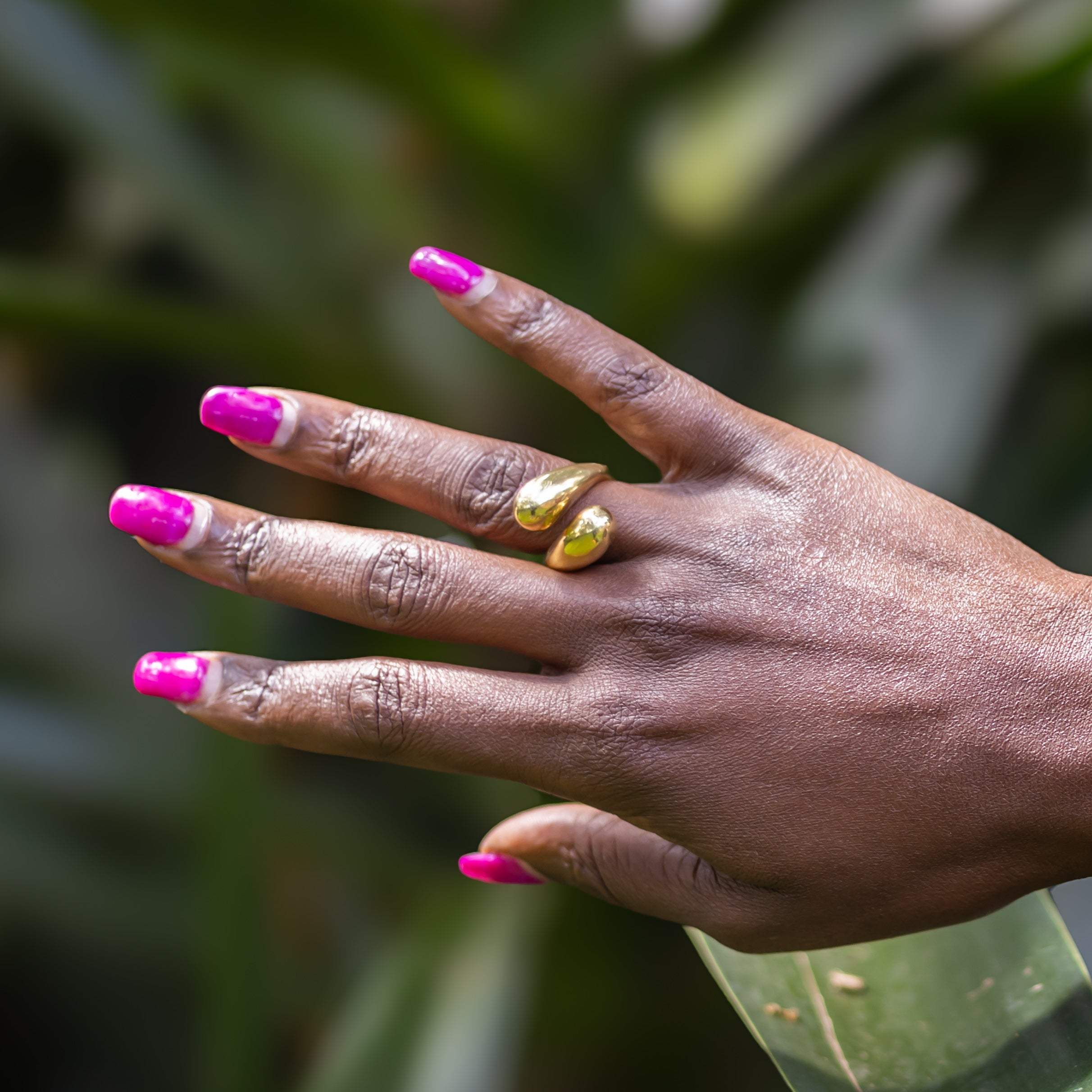 Dole Twisted Brass Ring