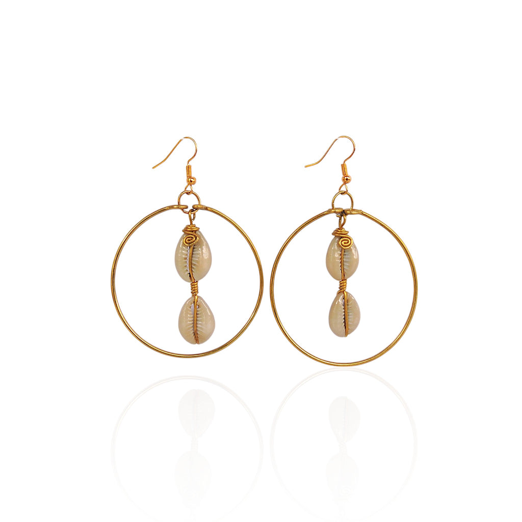 CM Cowrie Shell Earrings