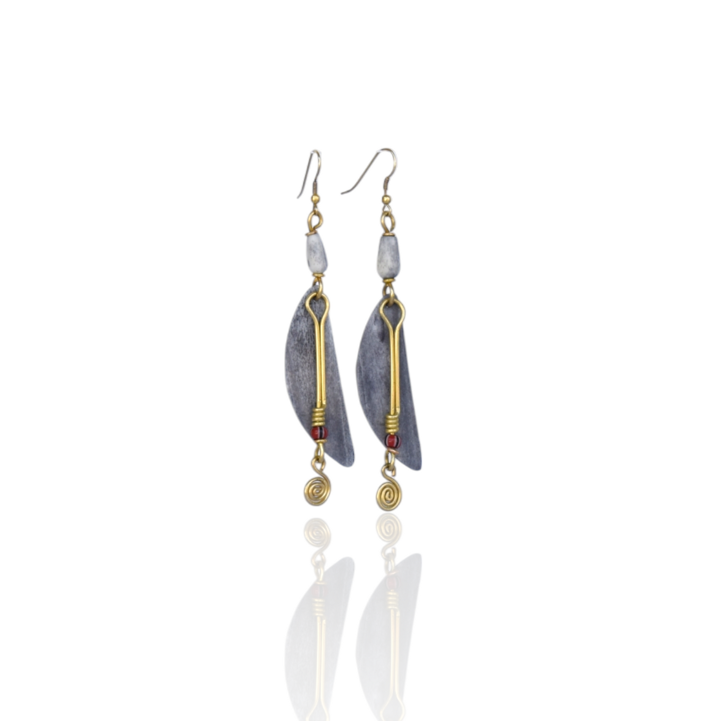 Tabasamu Cow Horn Earring