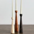 Minimalist Wooden Candle Holders - Tapered Candle Holder