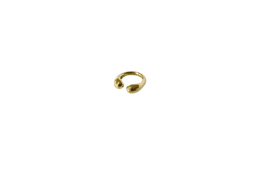 Dole chic handcrafted brass rings