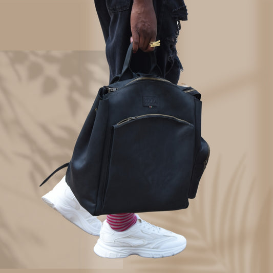 Anjiku Leather Backpack