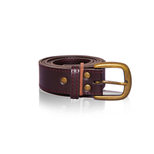 Daudi men's leather belt