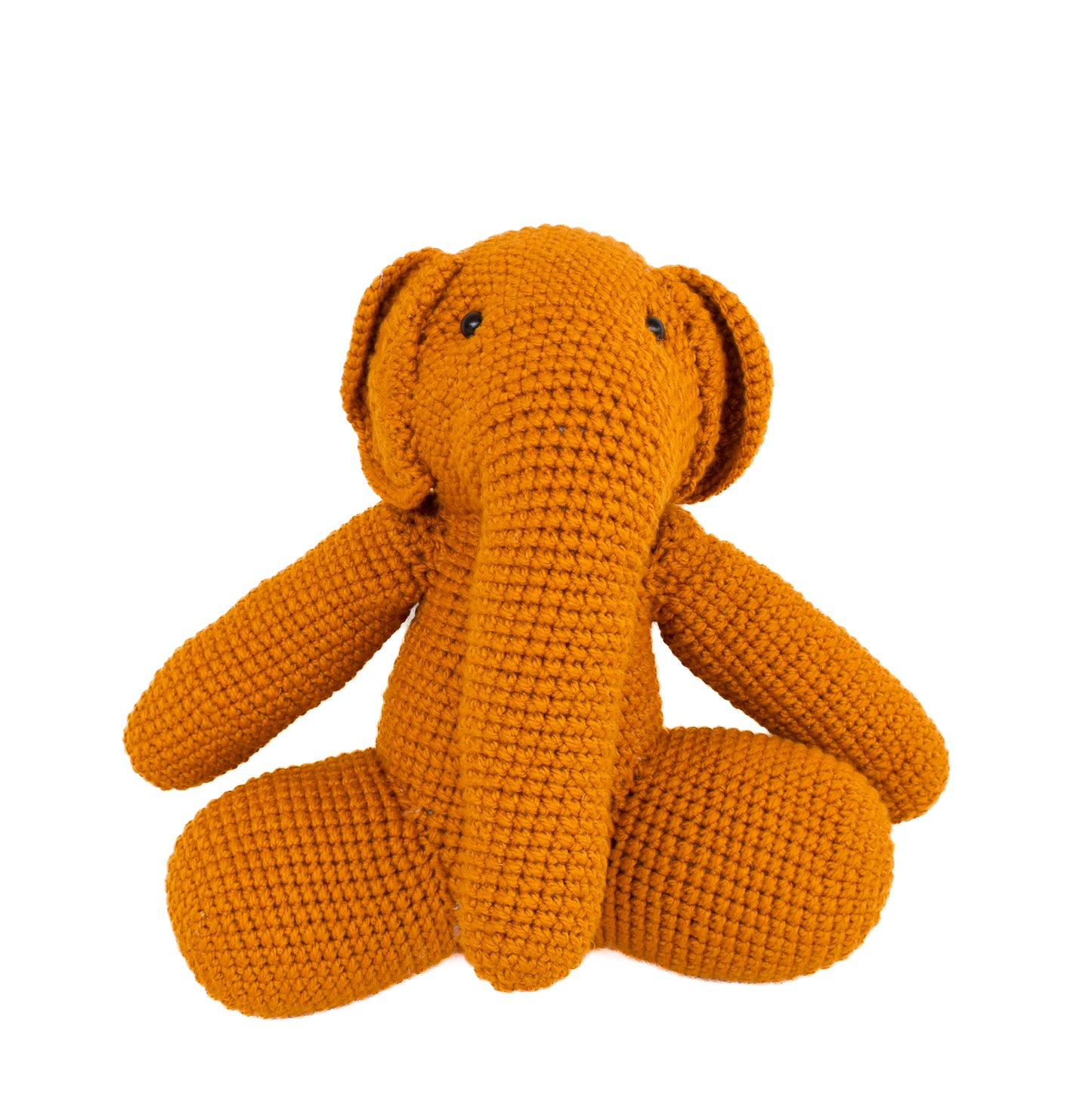 Tembo Crotched Elephant Doll - Mustard